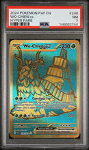 2024 Pokemon Paf En-Paldean Fates Hyper Rare Wo-Chien Ex 7 PSA #240