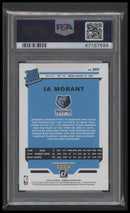 2019 Panini Donruss Ja Morant 10 PSA #202