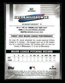 2026 Finest Mini-Diamond Refractors Jacob Misiorowski RC #196