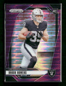 2024 Panini Prizm Purple Pulsar Brock Bowers RC #315