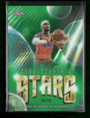 2025-26 Topps Stratospheric Stars Green Shai Gilgeous-Alexander /99 #ST-9