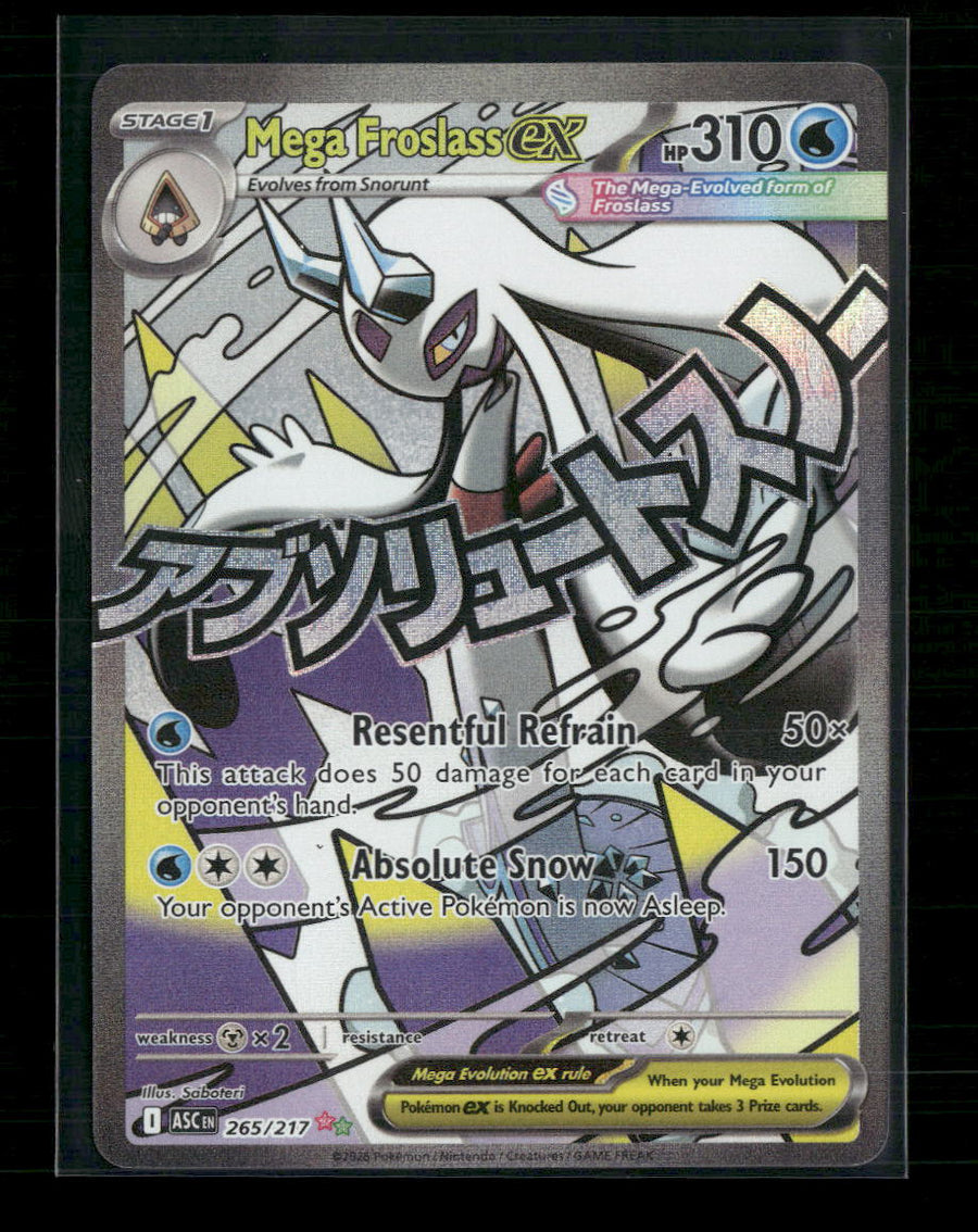 ME: Ascended Heroes Mega Froslass ex #265/217