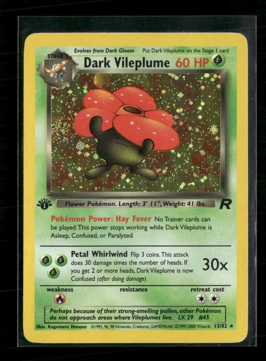 Team Rocket Dark Vileplume (13) #13/82