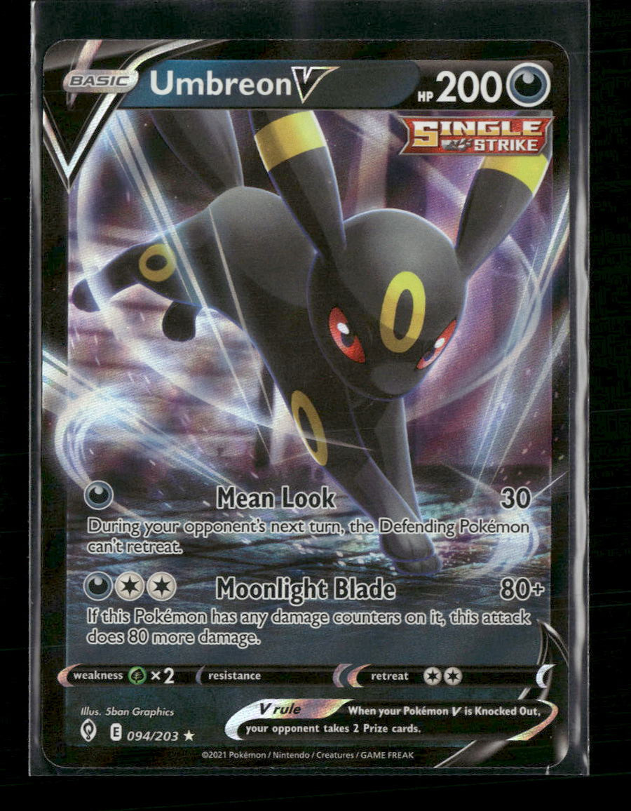 SWSH07: Evolving Skies Umbreon V #094/203