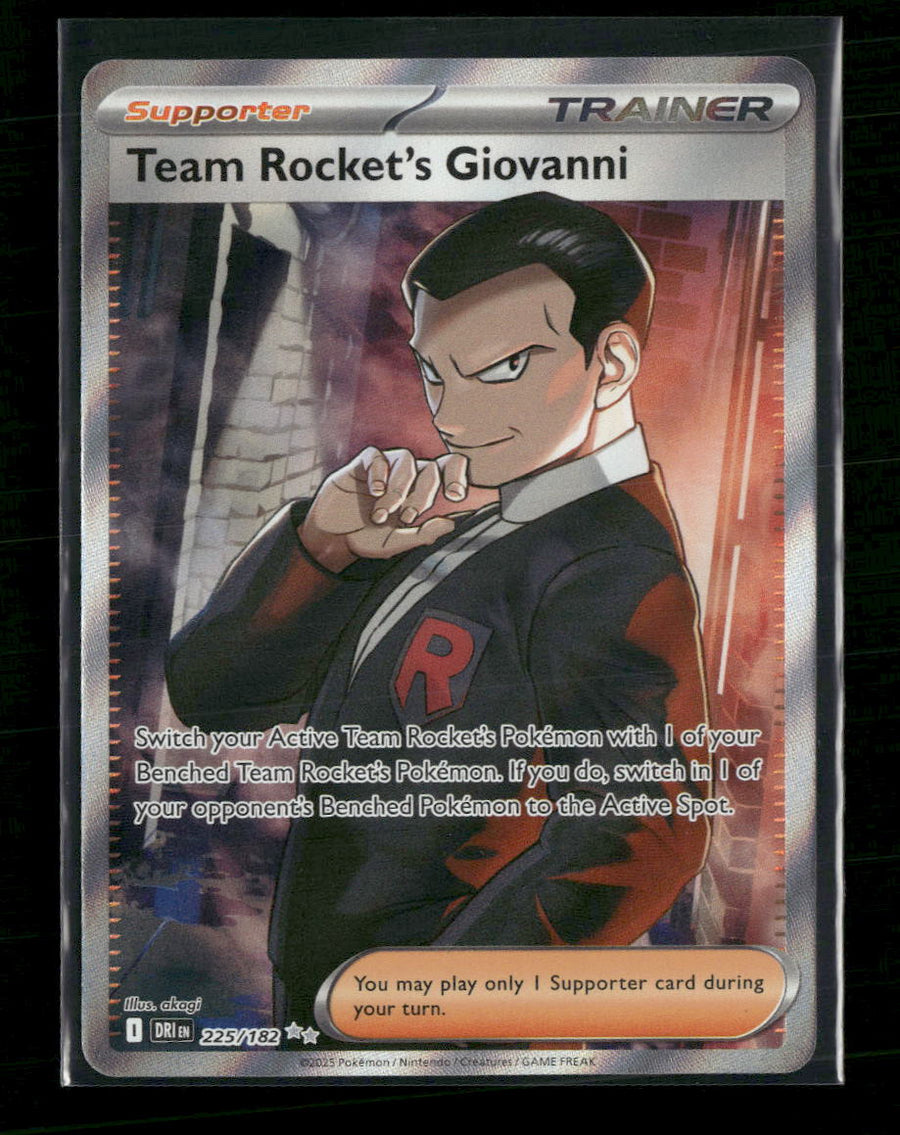 SV10: Destined Rivals Team Rocket's Giovanni #225/182