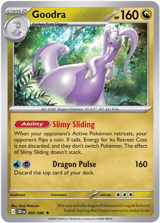 Goodra (Non-Holo) 068/086 - Deck Exclusives