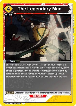 The Legendary Man (UE19BT/SMD-1-038) - UE19BT SAKAMOTO DAYS