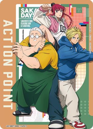 Action Point Card (AP07) (UE19BT/SMD-1-AP07) - UE19BT SAKAMOTO DAYS Foil