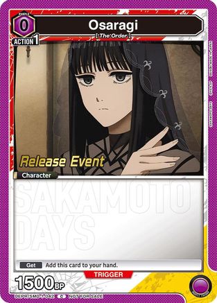 Osaragi (042) (Release Event) (UE19BT/SMD-1-042) - UE19BT SAKAMOTO DAYS Release Event Cards