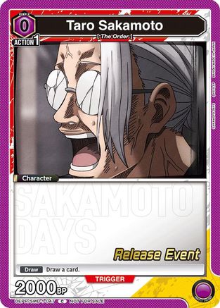 Taro Sakamoto (047) (Release Event) (UE19BT/SMD-1-047) - UE19BT SAKAMOTO DAYS Release Event Cards