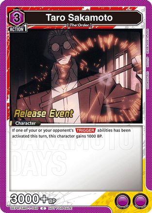 Taro Sakamoto (048) (Release Event) (UE19BT/SMD-1-048) - UE19BT SAKAMOTO DAYS Release Event Cards