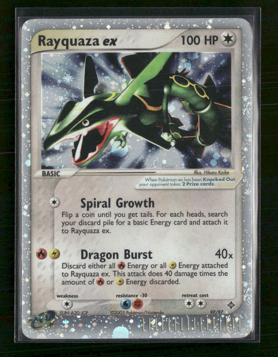 EX Dragon Rayquaza ex #97/97