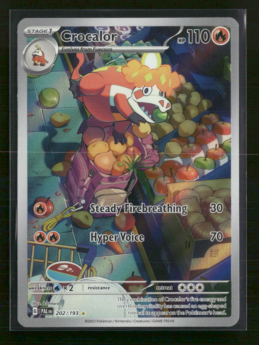 SV02: Paldea Evolved Crocalor #202/193