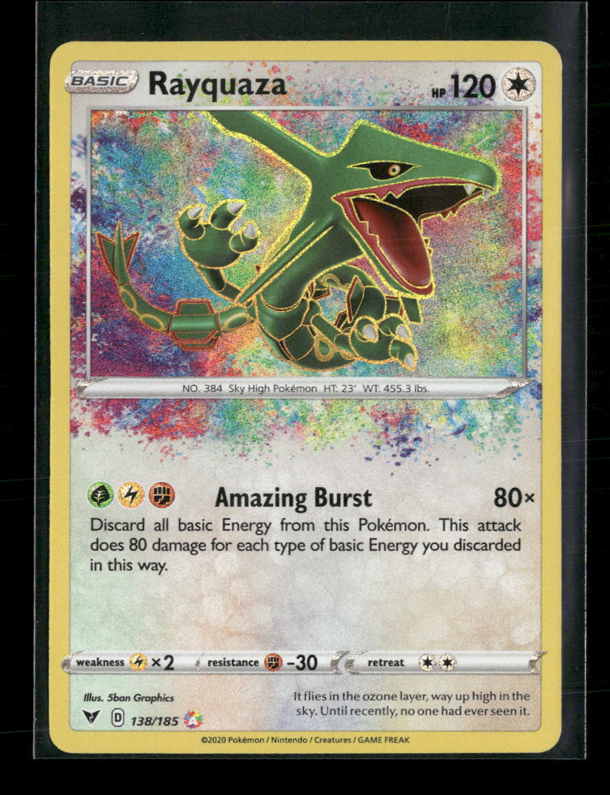 SWSH04: Vivid Voltage Rayquaza #138/185