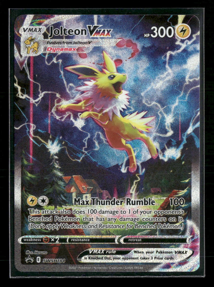 SWSH: Sword & Shield Promo Cards Jolteon VMAX #SWSH184