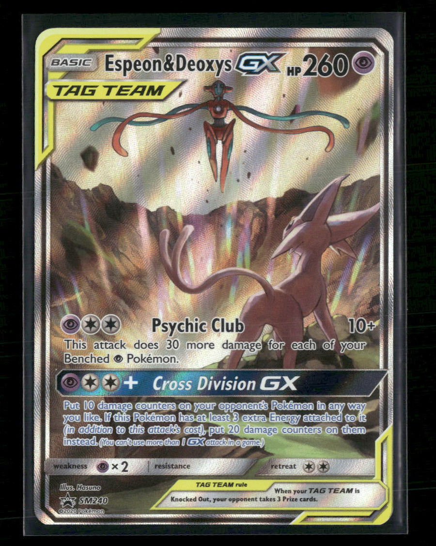 SM Promos Espeon & Deoxys GX #SM240