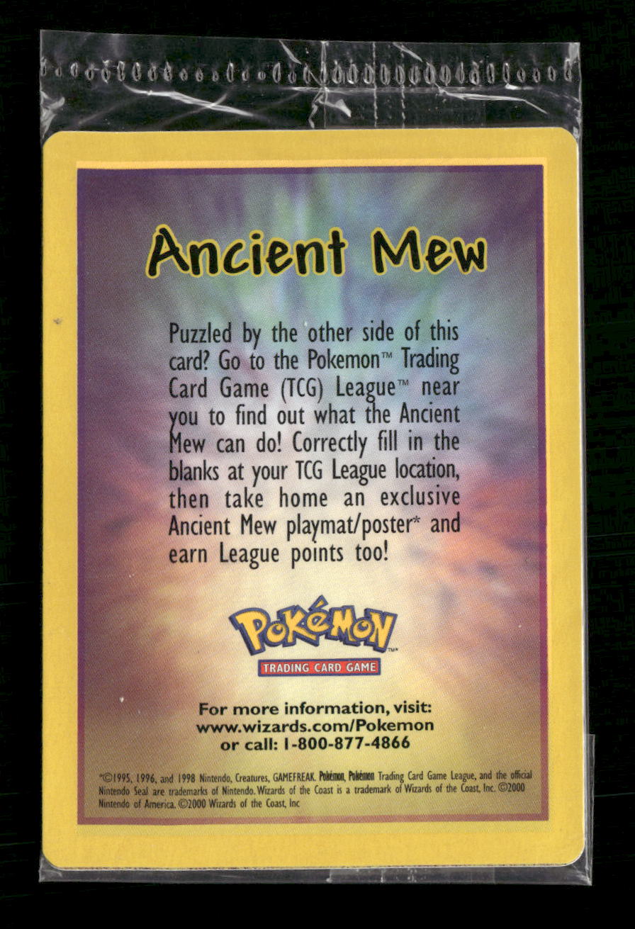Ancient Mew Sealed Damaged