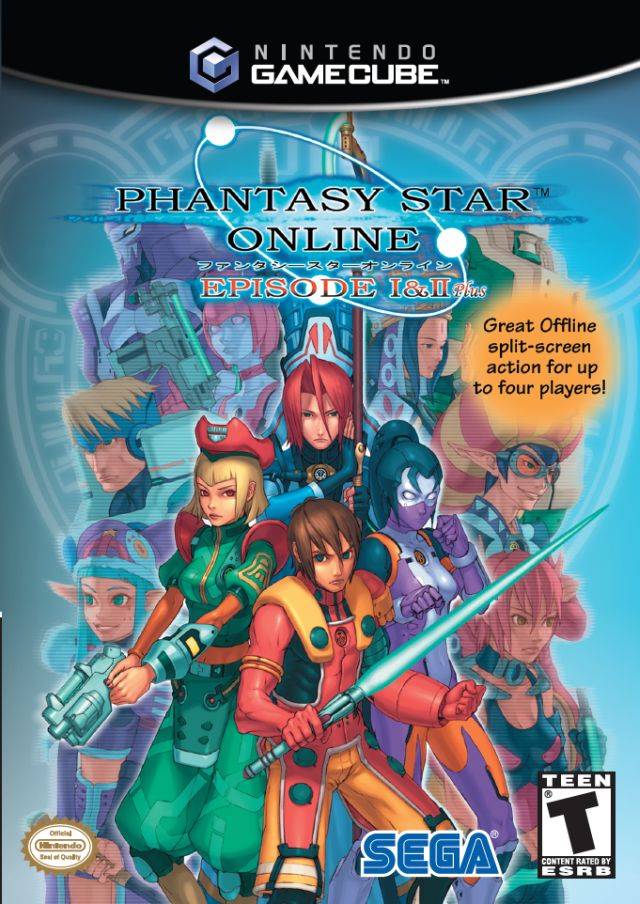 PHANTASY STAR ONLINE EPISODE I＆II Plus Phantasy Star Online Episode I & II Plus (Gamecube) – Ralphie's