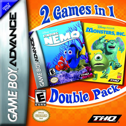 Finding Nemo and Monsters Inc Bundle (Gameboy Advance)