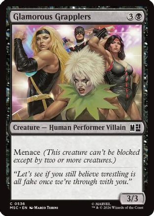 Glamorous Grapplers (MSC-536) - Commander: Marvel Super Heroes