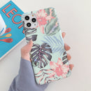 Laser Flowers Mobile Phone Silicone Soft Case