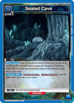 Sealed Cave (UE20BT/TSK-1-108) - UE20BT That Time I Got Reincarnated as a Slime