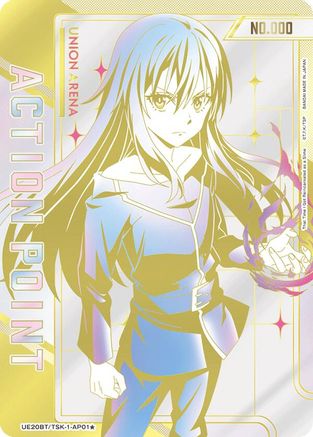 Action Point Card (AP01*) (Serial Numbered) (UE20BT/TSK-1-AP01) - UE20BT That Time I Got Reincarnated as a Slime Foil