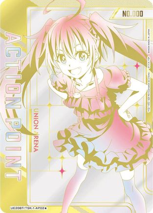 Action Point Card (AP02*) (Serial Numbered) (UE20BT/TSK-1-AP02) - UE20BT That Time I Got Reincarnated as a Slime Foil