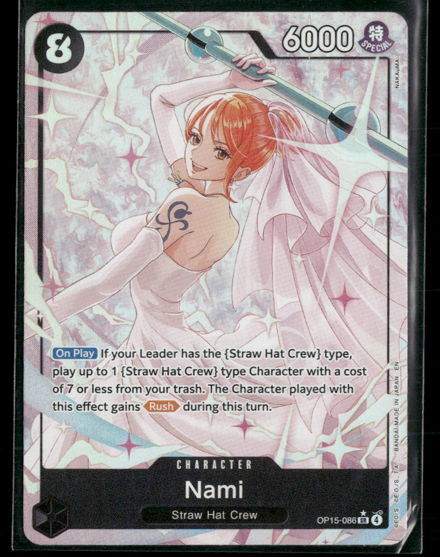 Adventure on Kami's Island Nami (OP15-086) (Alternate Art) #OP15-086