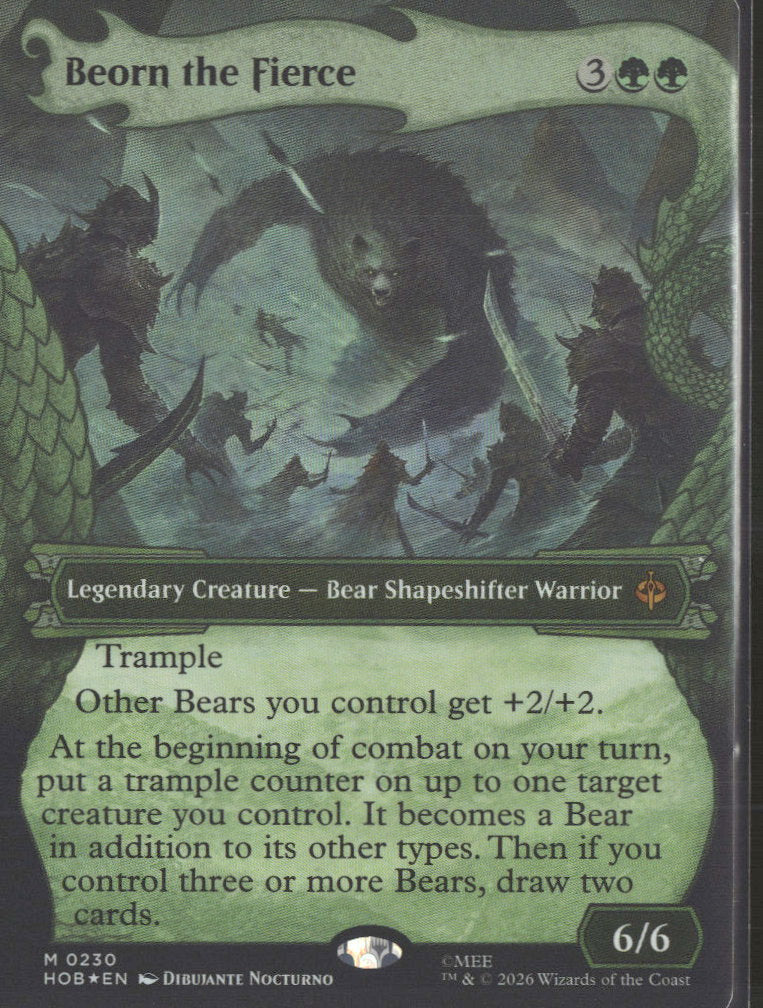 The Hobbit Beorn the Fierce (Showcase) #230