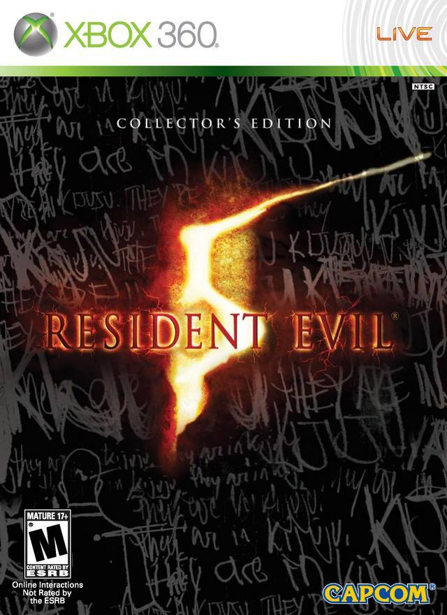 Resident Evil 5: Collector's Edition Steelbook (Xbox 360)