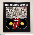 Mick Jagger Signed Exile on Main St Display Framed Vinyl PSA Autographed 32x34"