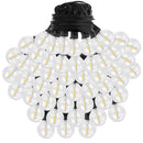 50FT Decorative Globe String Lights Outdoor Indoor 25Pcs Bulb Light Strings Fairy String Lamps for Garden Lawn Patio Cafe Party