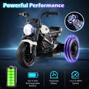 6V Kids Electric Motorcycle with LED Headlight and Music for Toddlers Aged 3-5