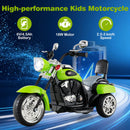 3-Wheel Electric Motorcycle Ride-On Toy for Toddlers 3+