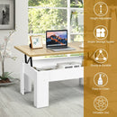 Lift Top Coffee Pop-UP Cocktail Table