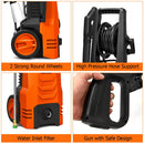 3500PSI Electric Pressure Washer with Wheels
