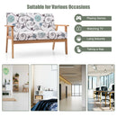 Modern Fabric Loveseat Sofa Couch Upholstered 2-Seat Armchair