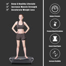 Mini Vibration Body Fitness Platform with Loop Bands