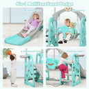 3 in 1 Toddler Climber and Swing Set Slide Playset