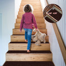 15 Pieces 30 x 8 Inch Slip Resistant Soft Stair Treads Carpet