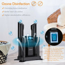 Electric Shoe Boot Dryer 4 Shoes with 180 Mins Timer Ozone Disinfection