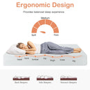 8 Inch Foam Medium Firm Mattress with Jacquard Cover