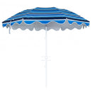 Beach Umbrella 6.5 FT with UPF 50+ Sun Protection & Sand Anchor