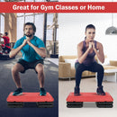 29 Inch Adjustable Workout Fitness Aerobic Stepper Exercise Platform