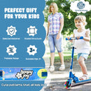 Folding Kick Scooter with 3 Adjustable Heights for Kids