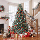 8 FT Artificial Spruce Christmas Tree with 1765 Branch Tips