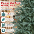 8 FT Artificial Spruce Christmas Tree with 1765 Branch Tips