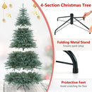 8 FT Artificial Spruce Christmas Tree with 1765 Branch Tips
