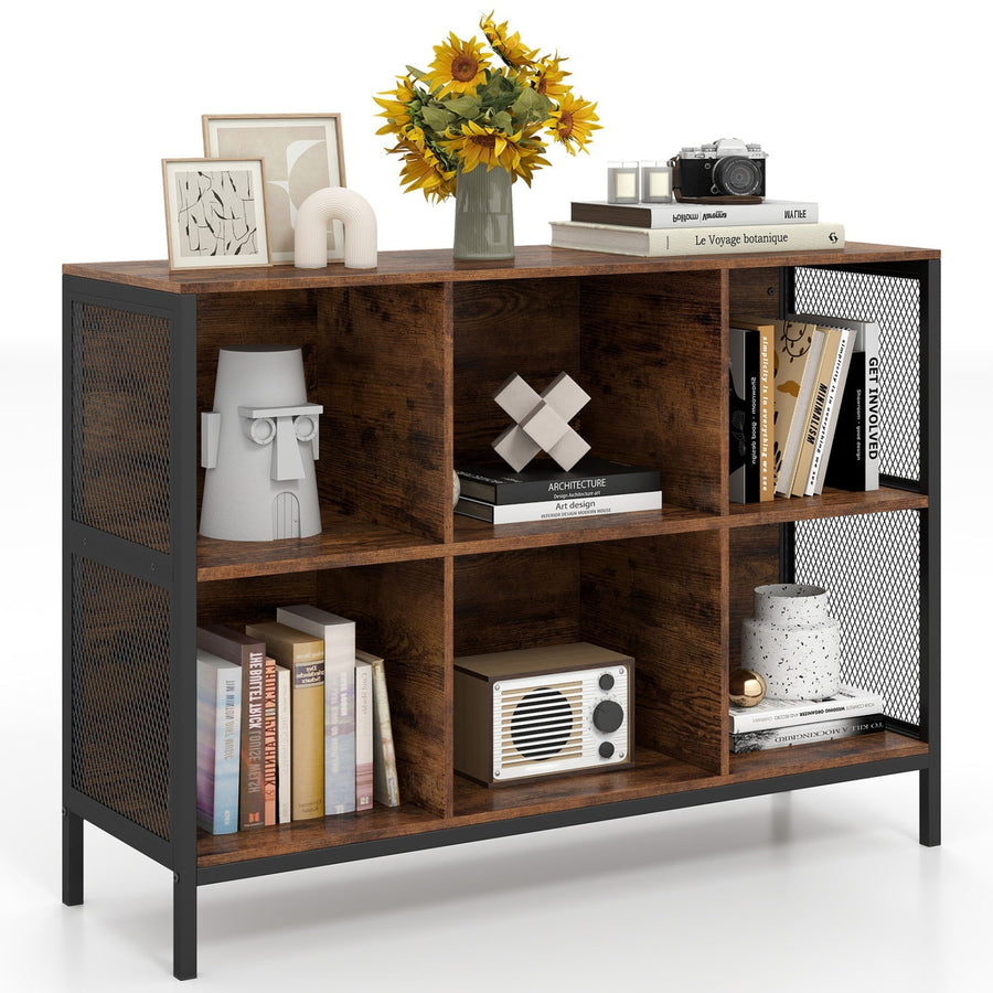 6 Cube Bookcase 42